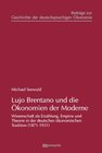 Buchcover Lujo Brentano und die Ökonomien der Moderne
