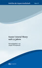 Buchcover Keynes' General Theory nach 75 Jahren