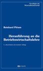 Buchcover Heranführung an die Betriebswirtschaftslehre