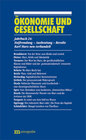 Buchcover Ökonomie und Gesellschaft / Entfremdung - Ausbeutung - Revolte