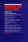 Buchcover Ökonomie und Gesellschaft / Soziale Kooperation