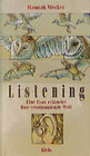 Buchcover Listening