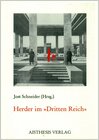 Buchcover Herder im Dritten Reich