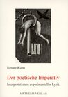 Buchcover Der poetische Imperativ