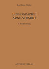 Buchcover Bibliographie Arno Schmidt. (1949-1991)