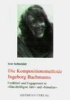 Buchcover Die Kompositionsmethode Ingeborg Bachmanns
