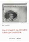 Buchcover Einführung in die moderne Literaturwissenschaft