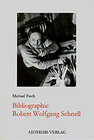 Buchcover Bibliographie Robert Wolfgang Schnell