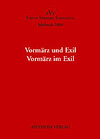 Buchcover Jahrbuch Forum Vormärz Forschung / Vormärz und Exil. Vormärz im Exil