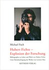 Buchcover Hubert Fichte - Explosion der Forschung
