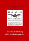 Buchcover Der Kreis Tecklenburg in der Revolution 1848/49