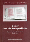 Buchcover Goslar und die Stadtgeschichte