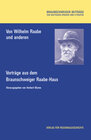 Buchcover Von Wilhelm Raabe und anderen