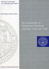 Buchcover Die Landstände im Fürstentum Lüneburg zwischen 1430 und 1546