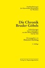 Buchcover Die Chronik Bruder Göbels