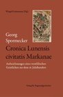 Buchcover Cronica Lunensis civitatis Markanae