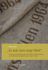 Buchcover »Es war eine enge Welt«