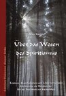Buchcover Über das Wesen des Spiritismus