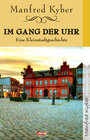 Buchcover im Gang der Uhr