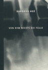 Buchcover Von dem Nichts die Fülle