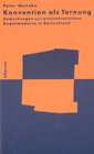 Buchcover Konvention als Tarnung