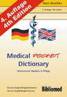 Buchcover Medical Pocket Dictionary / Wörterbuch Medizin und Pflege. Deutsch/Englisch English/German