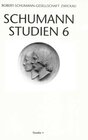 Buchcover Schumann-Studien 6