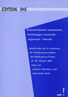 Buchcover Deutsch-Baltische musikalische Beziehungen: Geschichte - Gegenwart - Zukunft