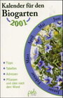 Buchcover Kalender für den Biogarten 2002