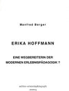Buchcover Erika Hoffmann