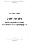 Buchcover Dore Jacobs - Eine Wegbereiterin der modernen Erlebnispädagogik?