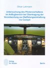 Buchcover Untersuchung des Pilotenverhaltens im Anflugbereich bei Übertragung der Verantwortung zur Staffelungseinhaltung ins Cock