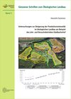 Buchcover Untersuchungen zur Steigerung der Produktionsintensität im ökologischen Landbau am Beispiel des Lehr- und Versuchsbetrie