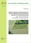 Buchcover Vergleich ökologischer Betriebssysteme mit und ohne Viehhaltung bei unterschiedlicher Intensität der Grundbodenbearbeitu