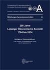 Buchcover 250 Jahre Leipziger Ökonomische Societät 1764 bis 2014
