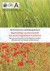 Buchcover Nachhaltige Landwirtschaft mit technologischem Fortschritt