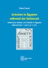 Buchcover Griechen in Ägypten während der Saitenzeit