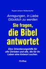 Buchcover Sie fragen, die Bibel antwortet