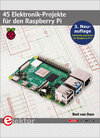 Buchcover 45 Elektronik-Projekte für den Raspberry Pi