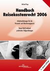 Buchcover Handbuch Reisekostenrecht 2006