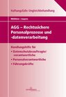 Buchcover AGG - Rechtssichere Personalprozesse und -datenverarbeitung