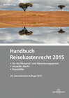 Buchcover Handbuch Reisekostenrecht 2015