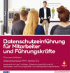 Buchcover Datenschutzeinführung für Mitarbeiter und Führungskräfte