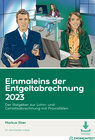 Buchcover Einmaleins der Entgeltabrechnung 2023