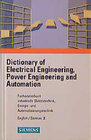 Buchcover Fachwörterbuch industrielle Elektrotechnik, Energie- und Automatisierungstechnik