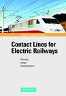 Buchcover Contact Lines for Electric Railways
