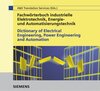 Buchcover Wörterbuch industrielle Elektrotechnik, Energie- und Automatisierungstechnik /Dictionary of Electrical Engineering, Powe