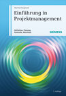 Buchcover Einführung in Projektmanagement
