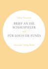 Buchcover Brief an die Schauspieler und "Für Louis de Funès"