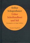 Buchcover Über Schriftstellerei und Stil